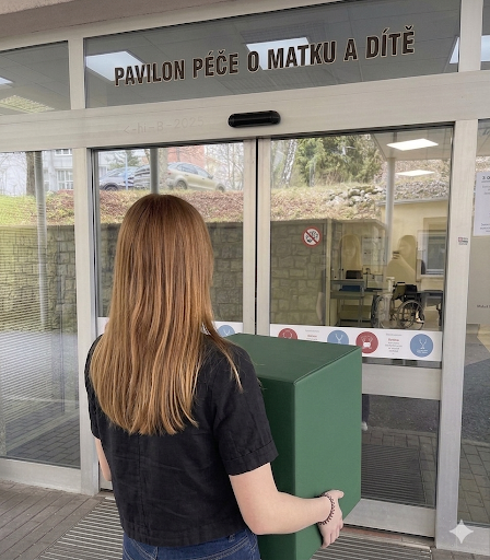 Jsme součástí prvních okamžiků: naše zavinovačky v Liberecké porodnici