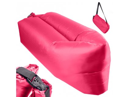 Lazy BAG SOFA airbed pink 230x70cm
