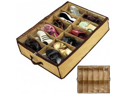 Box organizátor obuvi 12 párů bot kryt