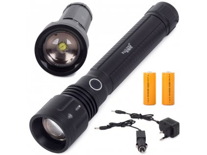 Bailong Tactical Police LED XHP50 svítilna se zoomem