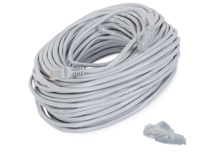 Síťový kabel LAN cat5e rj45 kroucený pár ethernet 30m