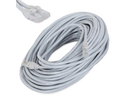 Síťový kabel Lan cat6 rj45 kroucená dvojlinka ethernet 30 m