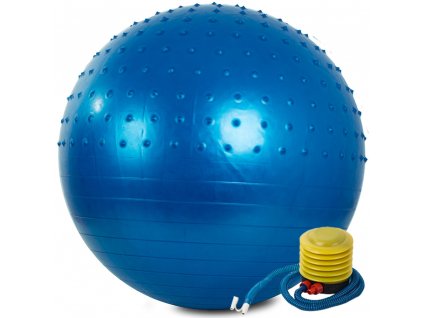 Fitness gymnastický míč 55cm cvičební pumpa