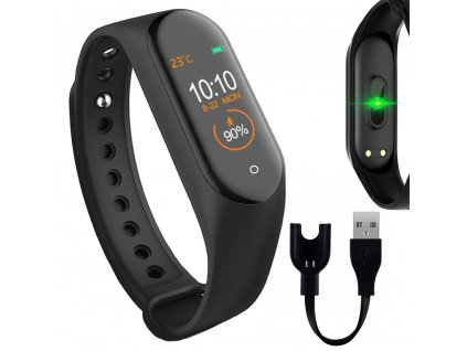 Smartband sportovní náramek chytré hodinky m4