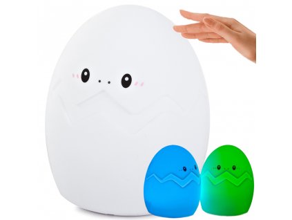 Dětská noční lampička vedla rgb egg touch