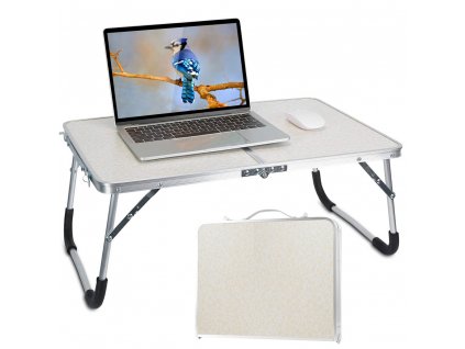 Folding table for tent suitcase