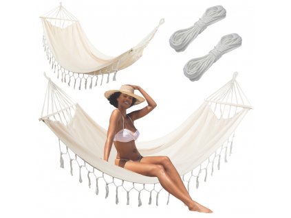 Garden hammock hanging frame rocker two-seater