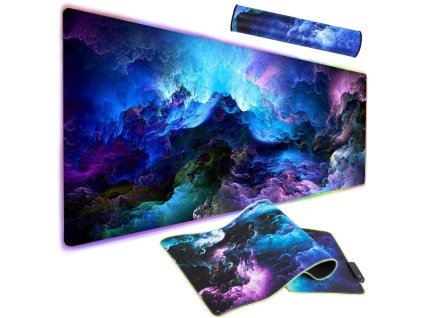 Backlit gaming mouse pad led xxl
