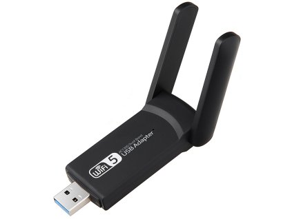 Wi-Fi síťová karta wifi usb adaptér 1200mbps dual