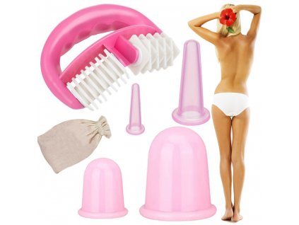 Silicone chinese bubble set body massager