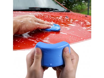 Hard clay for cleaning car paintwork