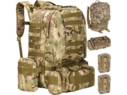 Vojenský batoh 45L maskáč