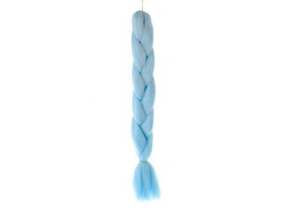 Prýmky ze syntetických vlasů - modré