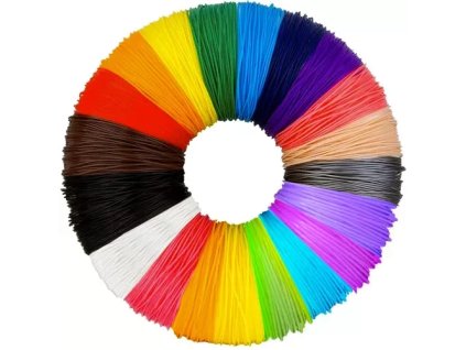 3D filamenty PLA - 20 ks x 20 m Kruzzel 19876
