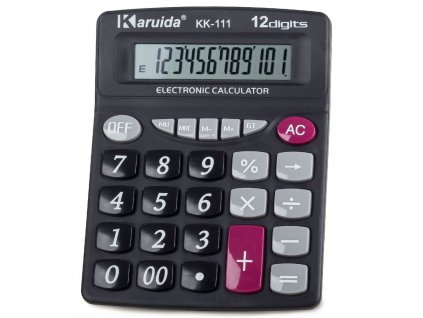 Pohodlná kancelářská kalkulačka s velkými čísly