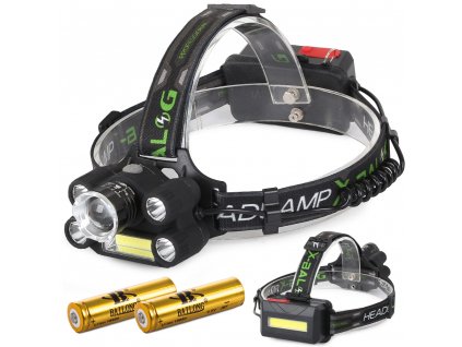 Bailong světlomet 5x vedl + cob cree xm-l t6