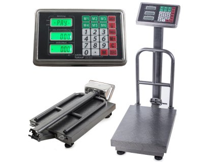 Elektronická opěrka zad 100kg lcd skladová váha