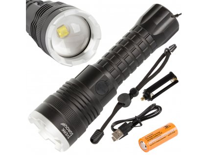 Military bailong tactical torch cree xhp90 power