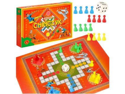 ALEXANDER Chinczyk Gra planszowa towarzyska 4 164328