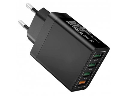 4xusb quick charge 3.0 mains charger
