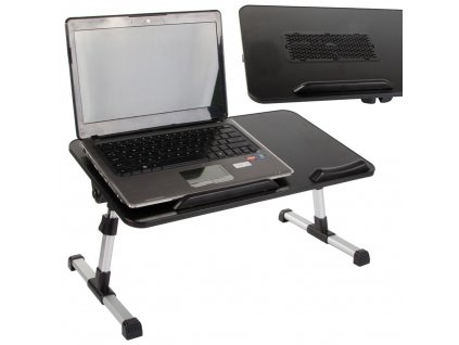 Laptop table folding table cooling pad fan