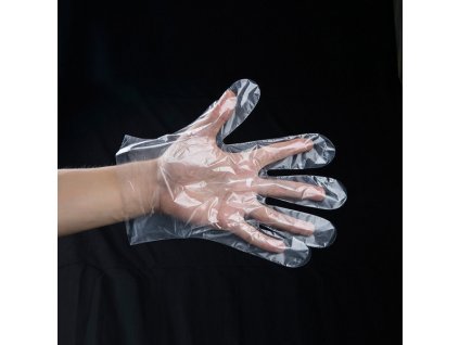 Jednorázové rukavice PE (100 ks)