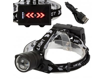 Bailong led headlamp xhp360 powerbank zoom