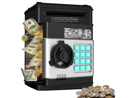 Přístupový kód k bankomatu na peníze bankovky