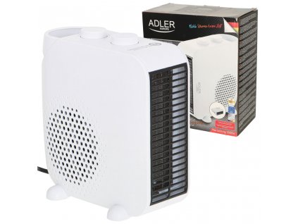 Adler AD 7725w ohřívač ventilátoru elektrický ohřívač ohřívač ventilátoru termostat 2000W