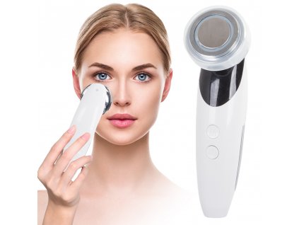 Ultrazvukový masážní přístroj na čištění obličeje 4v1 vibrační 4liftingové režimy