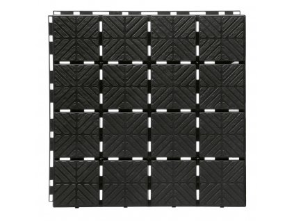 Dlaždice zahradní EASY SQUARE černá 40x40cm - 1,5m2 (Balení 9 ks)