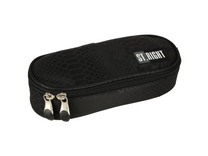 Piornik szkolny usztywniany saszetka z klapka Shiny Snake 151002