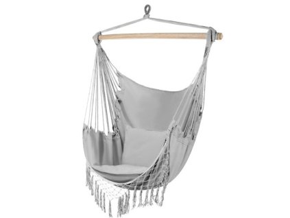 Houpací síť - brazilská šedá židle Gardlov 23671