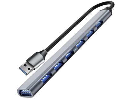USB HUB - 1 port 3.2 + 6 portů 2.0 Izoxis 24374