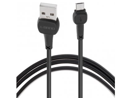 L-BRNO Rychlonabíjecí kabel Micro USB černý