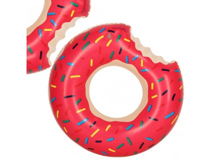 Dětské nafukovací kolo Donut 50cm růžové