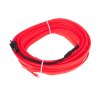 LED ambientní osvětlení do auta / auto USB / 12V páska 3m červená