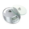 Elektronická skleněná kuchyňská váha 5 kg / 1 g s časovačem