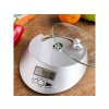 Elektronická skleněná kuchyňská váha 5 kg / 1 g s časovačem