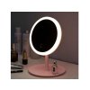 LED OSVĚTLENÉ ZRCADLO KULATÉ 360 USB KOSMETICKÉ ZRCADLO