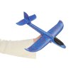 Plachtařské letadlo polystyren 34x33cm modrá