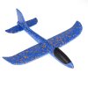 Plachtařské letadlo polystyren 34x33cm modrá