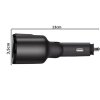 Rozbočovač pro autozapalovač 2x USB, 12-24V, Voltmetr
