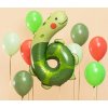 Fóliový narozeninový balónek číslo "6" - Želva 75x96 cm