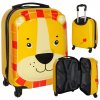 Dětský cestovní kufr na kolečkách lev
