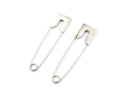 Špendlíky spínací ozdobné délka 73 mm