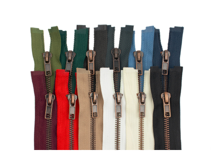 Zip staromosaz dělitelný 6 mm