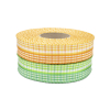 Stuha kostková s drátkem šíře 25 mm