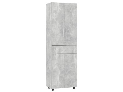 40191 4 regal sd 04 policovy s dvirky a zasuvkami beton
