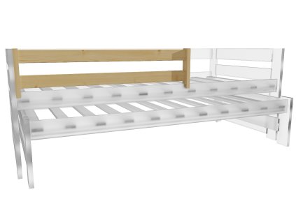 Zábrana A, 120 cm (Barva barva bílá)